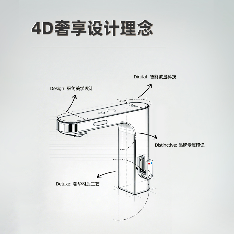 潔博利感應水龍頭