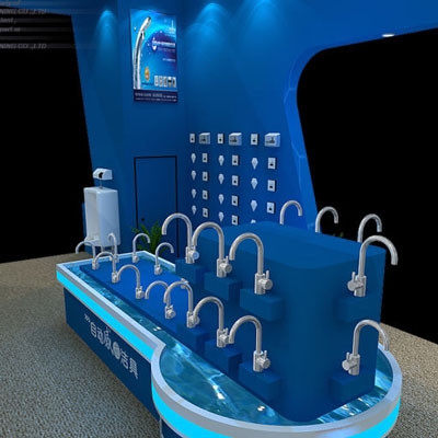 潔博利感應潔具閃耀2012上海廚衛展