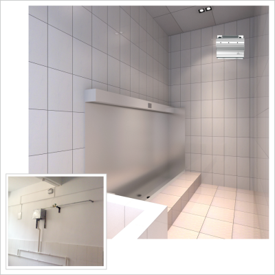 溝槽式大小便衝洗係統解決方案